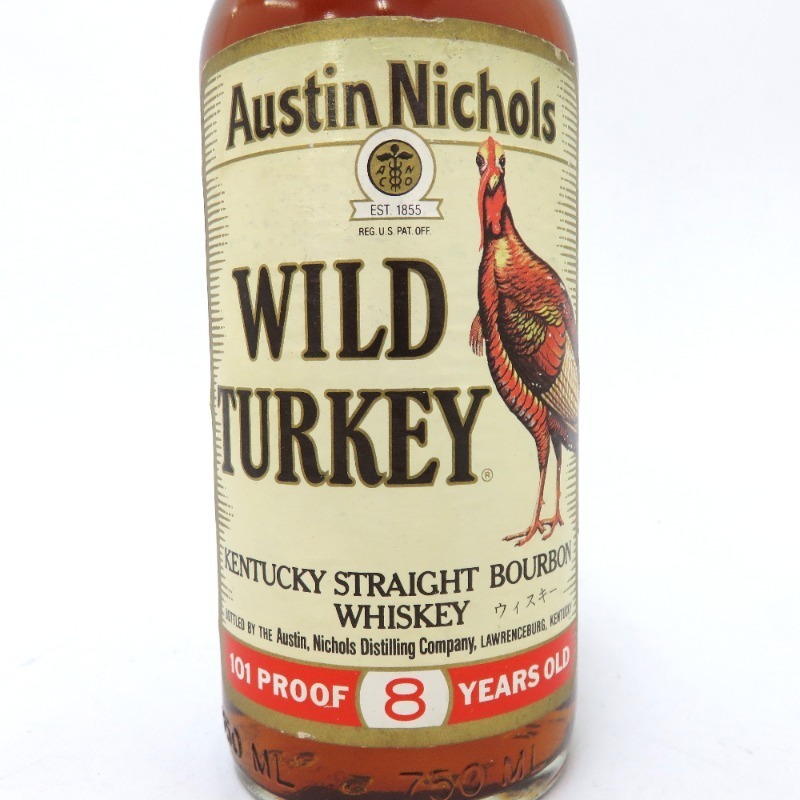 750ml 8年 ワイルドターキー 公式通販 WILD ウイスキー 旧ラベル