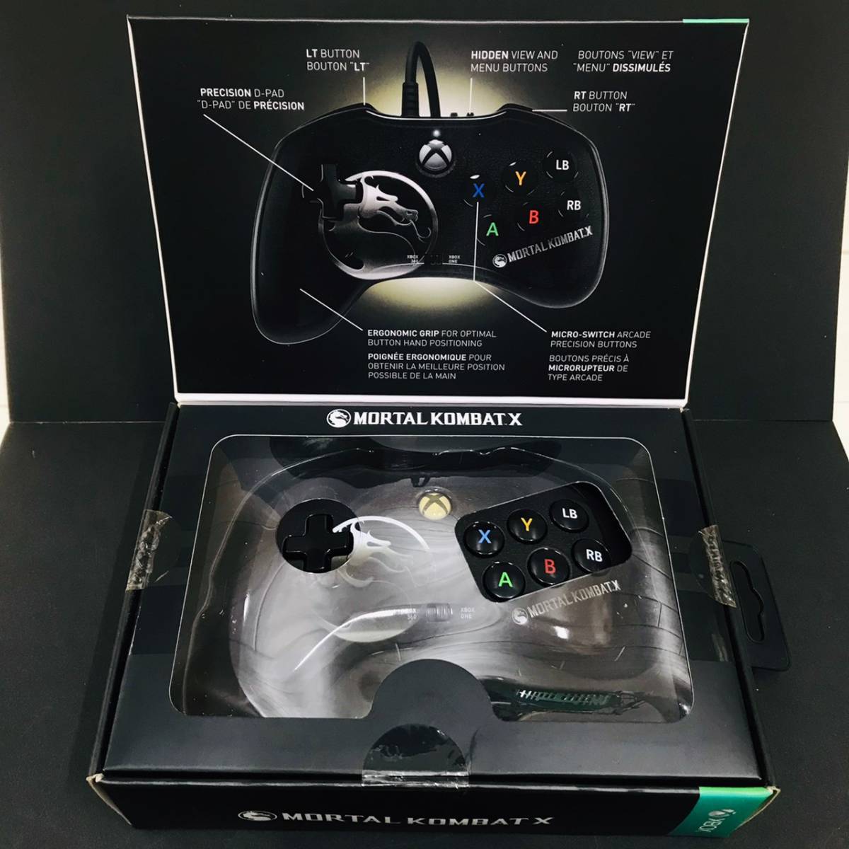品 モータルコンバット X ファイトパッドゲームコントローラ XBOX ONE 