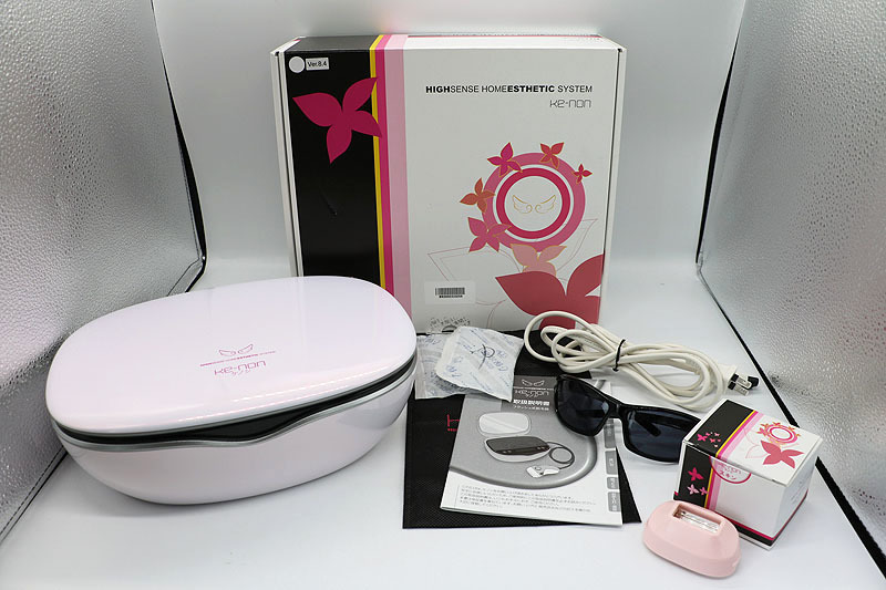 △エムテック ケノン ver 8.4JA フラッシュ式脱毛器 製造2020年 元箱あり