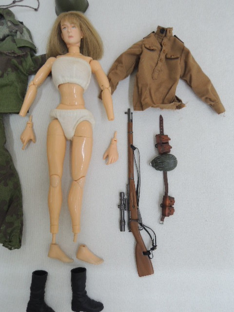 1/6 WW2 ソ連軍 女性 スナイパー NO1/3R ミリタリー ドラゴン