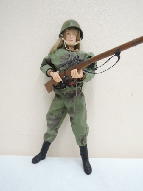 1/6 WW2 ソ連軍 女性 スナイパー NO1/3R ミリタリー ドラゴン