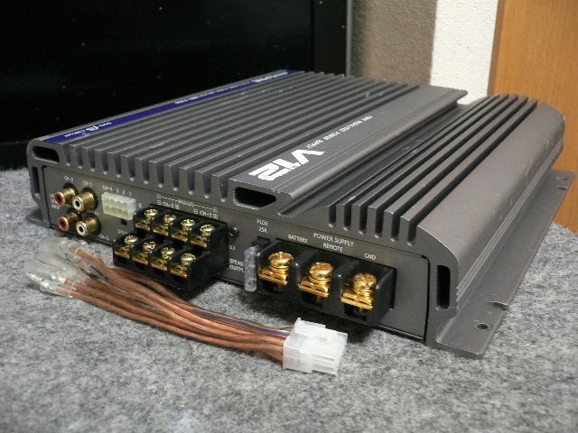 アルパイン MRV-F250 ALPINE パワーアンプ カーオーディオ 4ch 動作OK