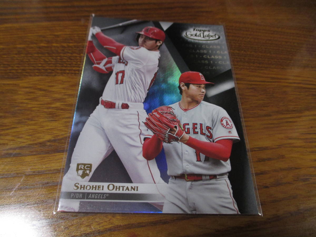 TOPPS 2018 GOLD LABEL 大谷翔平 OHTANI SHOHEI CLASS 1 ROOKIE