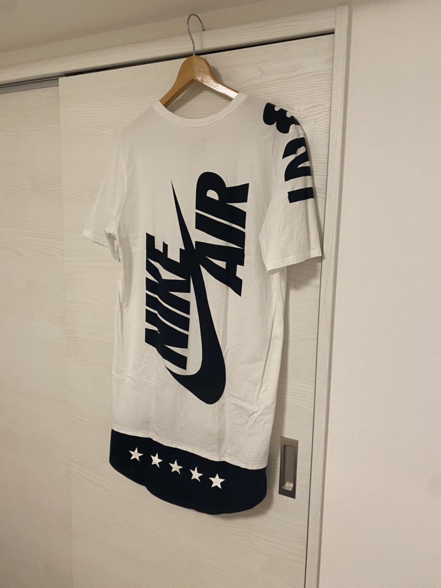 NIKE ロング丈レイヤードTシャツ ビッグスウォッシュ NIKE ナイキ ロン