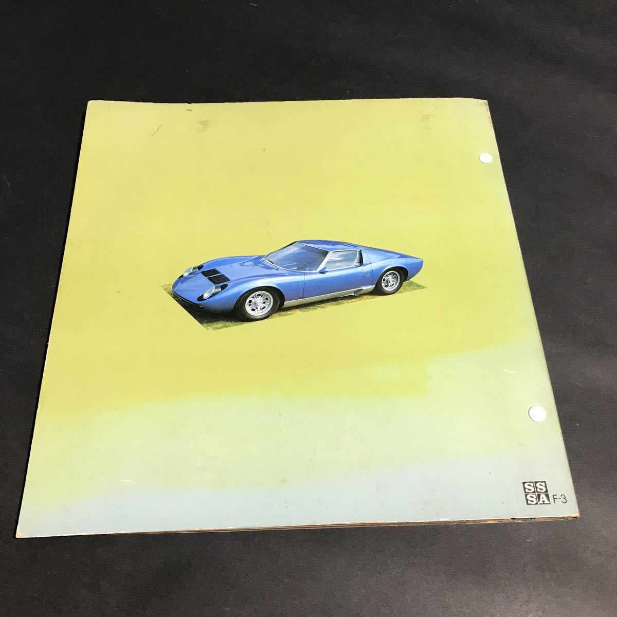 ☆1970年代 昭和レトロ スーパーカー 写真 セット アルバム
