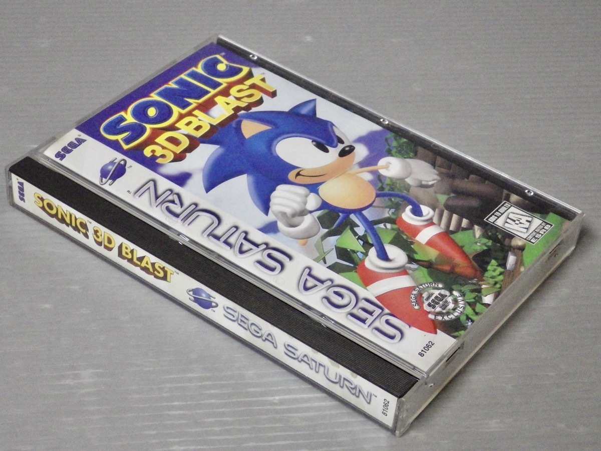 SEGA/セガサターン 北米版ソフト SONIC 3D BLAST/ソニック3Dブラスト