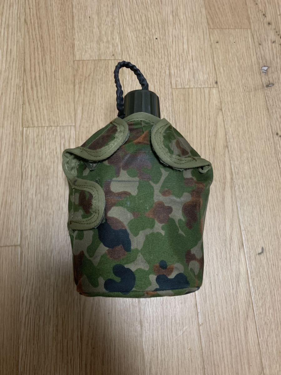 陸上自衛隊 戦闘水筒覆 水筒セット 戦闘装着セット 迷彩 89式 官品 弾