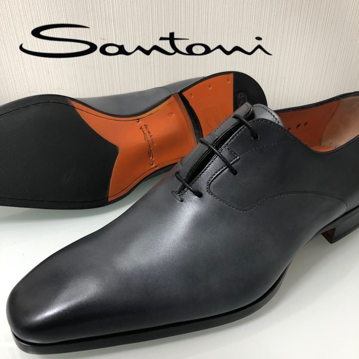 【新品未使用】SANTONI グッドイヤー UK6.5 スエードプレーントゥ Kaysun General Trading LLC.