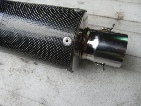 ノジマ Nojima ファサーム カーボンサイレンサー 50.5 CB400SF ZRX GPZ