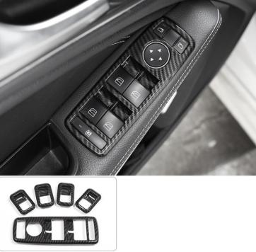 メルセデス ベンツ カーボン ルック スイッチ カバー W176 A180 A250 A45 スポーツ シュポルト スタイルプラス 4マチック Aクラス