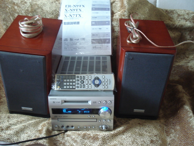 ONKYO オンキョー FR-N9NX CD/MD チューナコンポ 家電、AV、カメラ