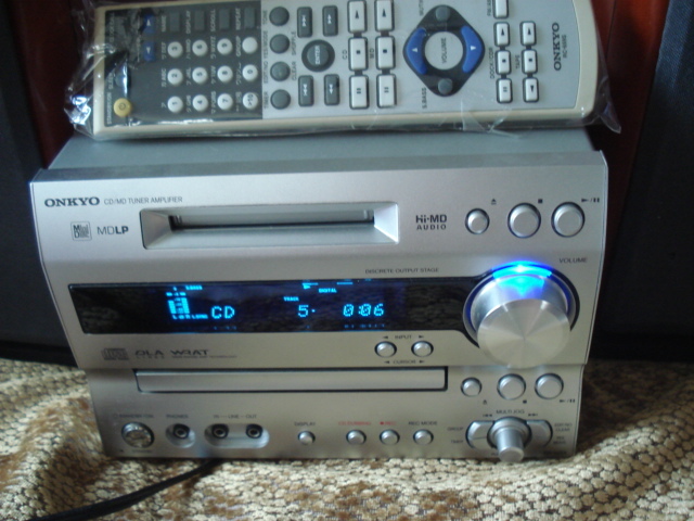 ONKYO オンキョー FR-N9NX CD/MD チューナコンポ 家電、AV、カメラ