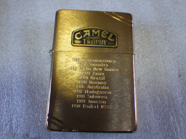 ZIPPO キャメルトロフィー CAMEL TROPHY イタリックロゴ(CAMEL ZIPPO キャメルトロフィー CAMEL TROPHY イタリックロゴ(CAMEL