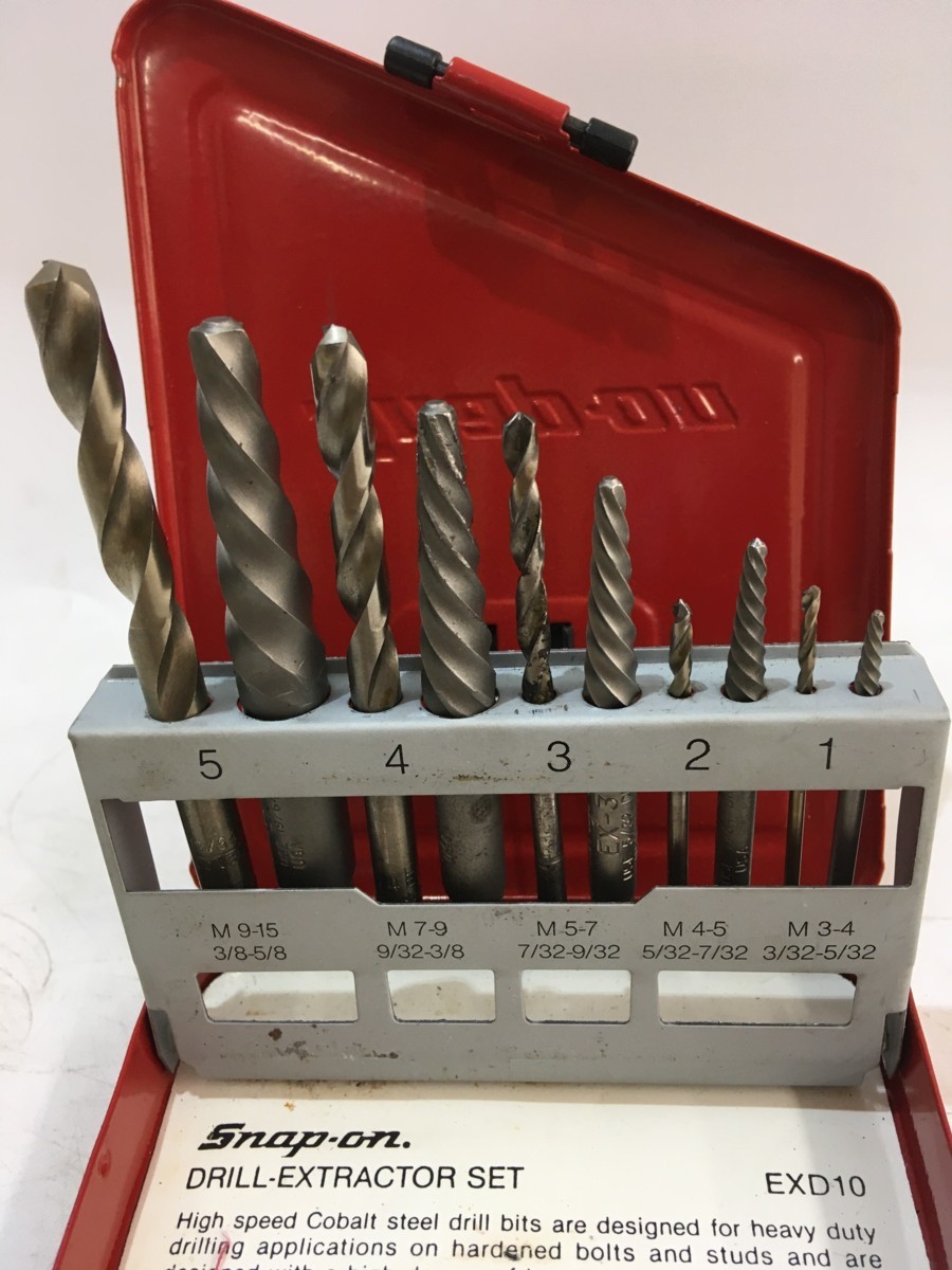 スナップオン Snap-on EXD10 正回転用エキストラクターセット 5本入り