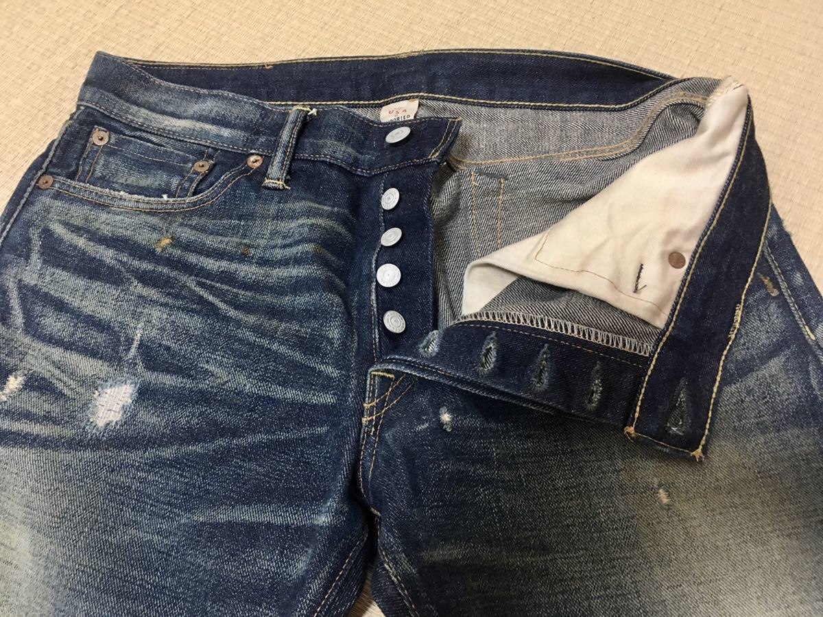 STRAIGHT RRL LOW W30 RL DOUBLE ダブルアールエル low DENIM straight 