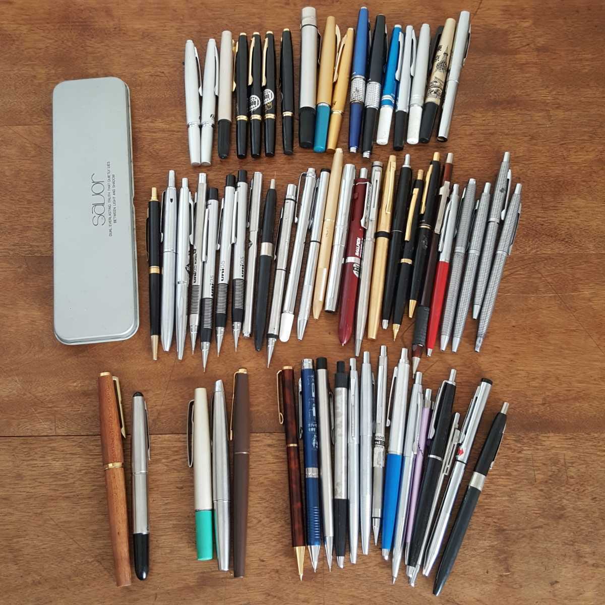 蔵出 当時物 ペン まとめて セット ジャンク 万年筆 18K 14K PILOT