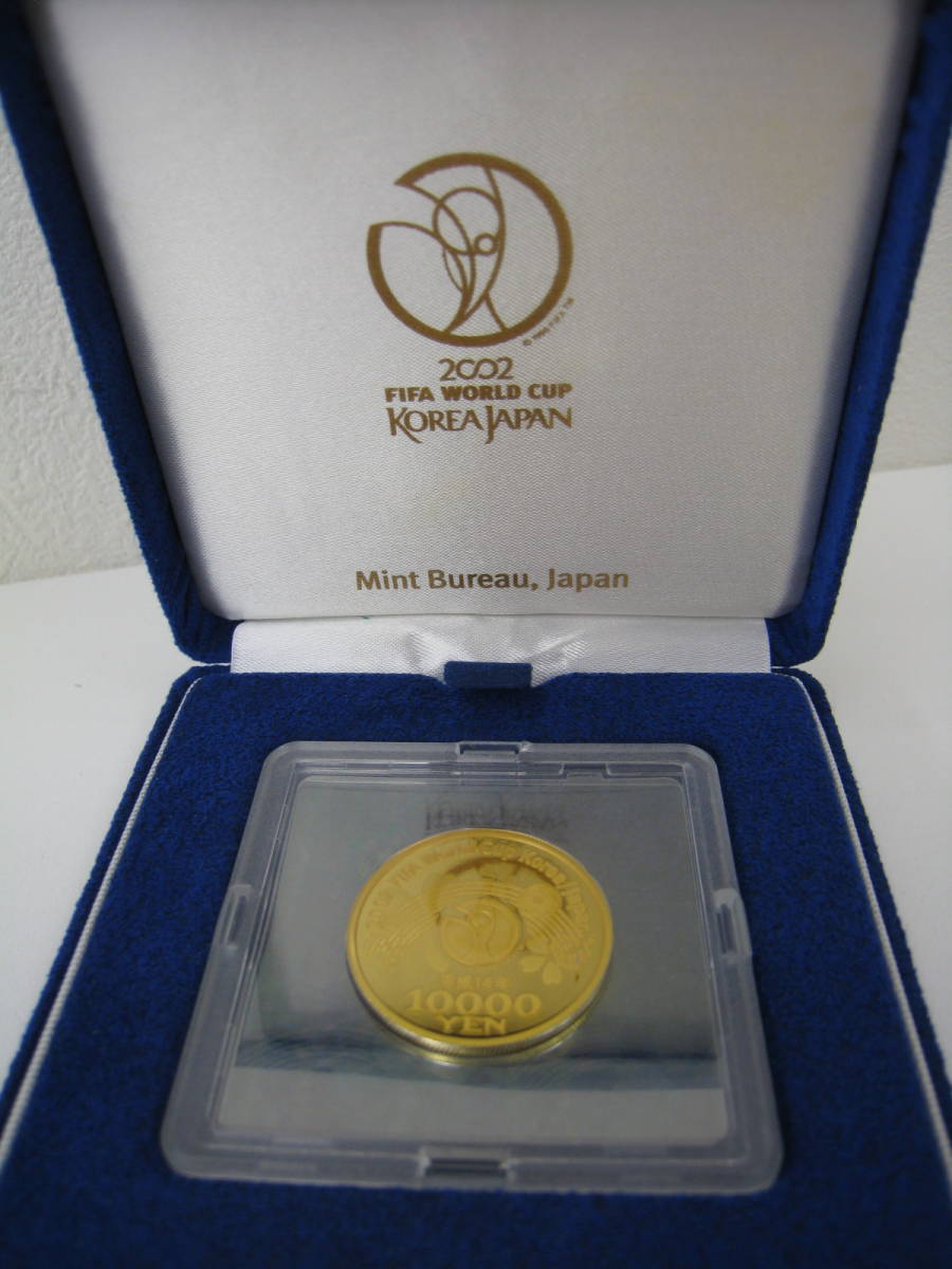 人気定番，新作 2002年 FIFAワールドカップ 記念貨幣 1万円金貨 プルーフ貨幣(平成)｜売買されたオークション情報、yahooの商品情報をアーカイブ公開 - オークファン 記念硬貨