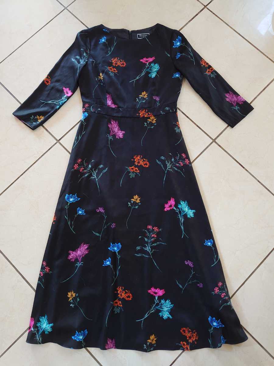 GRACE CONTINENTAL グレースコンチネンタル パターン刺繍ワンピース