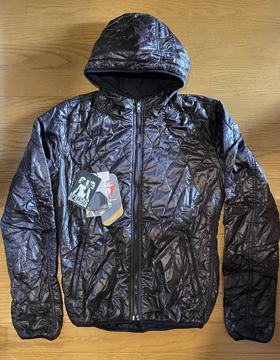 ☆美品！ヒステリックグラマー プリマロフト ジップパーカー (M) 黒