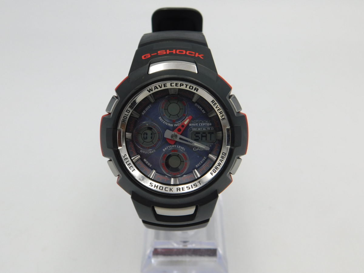 ◇▽CASIO カシオ G-SHOCK GW-1100J アナログ・デジタル 