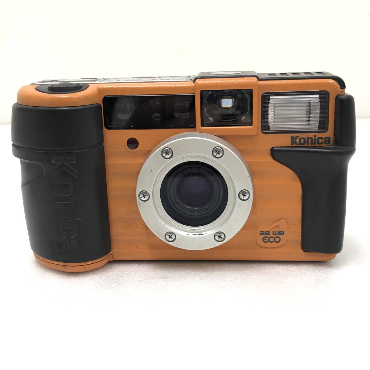 【良好品】★Konica コニカ 現場監督 WB28 コンパクトフィルムカメラ ★完動品★ コニカ 現場監督 Konica シャッターOK・ジャンクKonica 人気の現場用 GENBAKANTOKU
