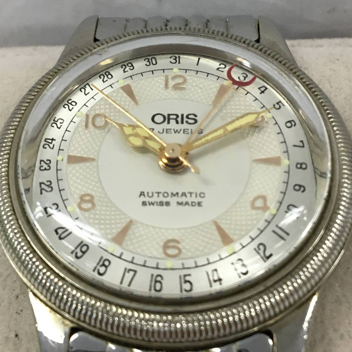 ポインターデイト ORIS 自動 オリス ボーイズ 0 ORISオリス『ビッグ 