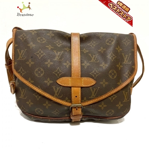 ルイビトン鞄パーツ ルイヴィトン LOUIS VUITTON ショルダーバッグ M42256 ソミュール30
