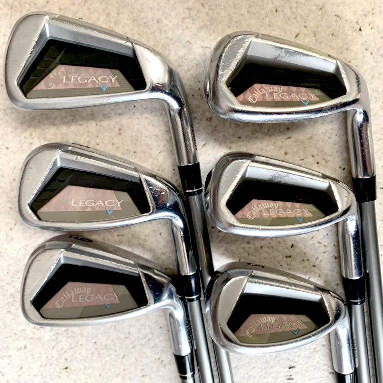 ゴルフ Callaway LEGACY Vキャロウェイ レガシーV アイアン6本セットS