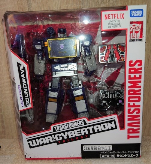 【送料込・中古・開封品】トランスフォーマー WFC-14 サウンドウェーブ トランスフォーマー ウォーフォーサイバトロン WFC-14 サウンド