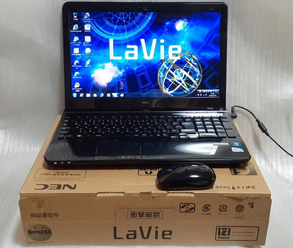 Windowsノート本体 Win10 NEC PC-LS150HS6B Pentium 4GB 500G NEC PC-LS150HS6B LaVie LS150/H Pentium B970 2.30GHz 4 GB 750 GB