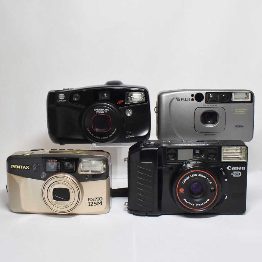 コンパクトカメラ 5台セット フィルムカメラCanon キヤノン Autoboy2