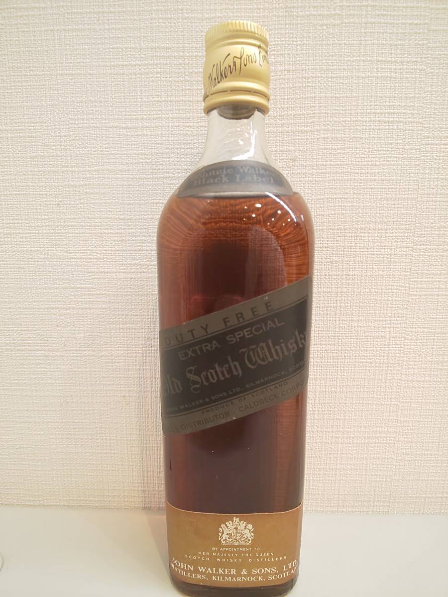10993○古酒 ジョニーウォーカーブラックラベル Johnnie Walker Black 
