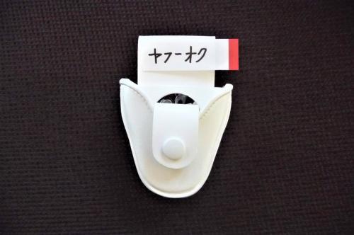 白バイ 手錠ケース : by 白 現行品 県警用 オープンタイプ 警察用手錠