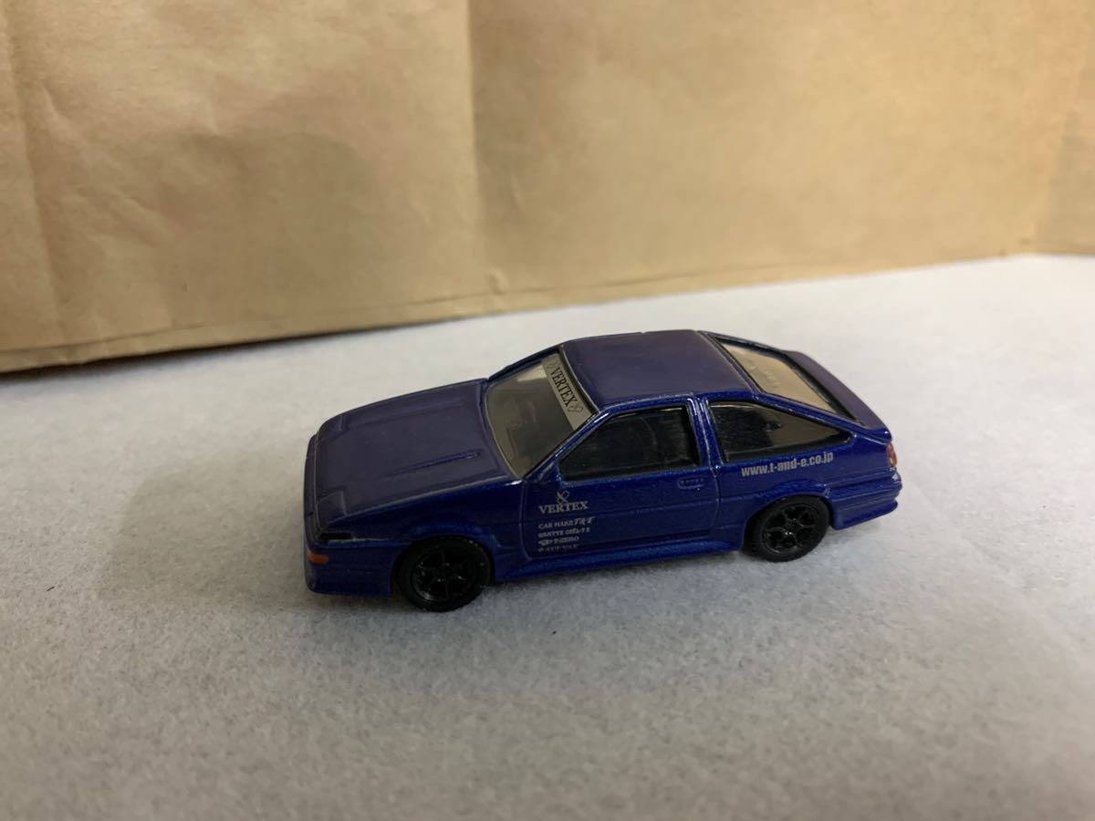 ミニカー トヨタ 86 D1 ドリ車 アオシマ ドリ天 ドリフト 1/64 
