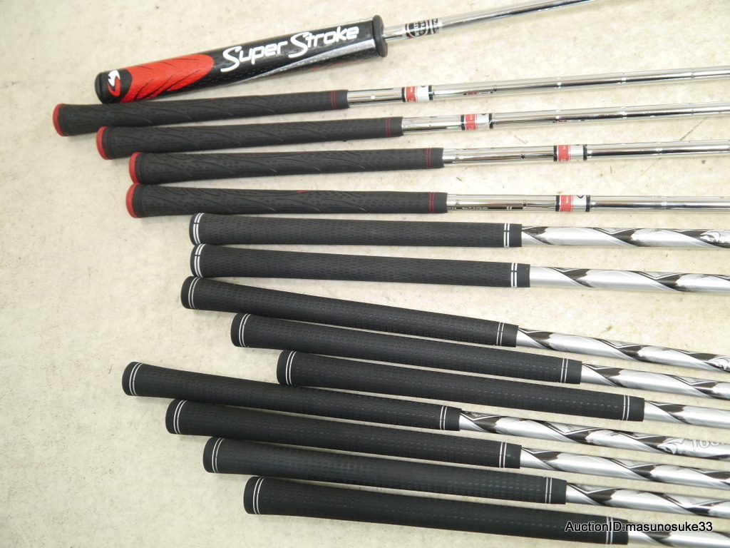 14.ゴルフ クラブ セット男性用メンズ/パター以外ツアーステージTourStageバッグ オデッセイ/ドライバーJapanウッドGolfアイアンSetパター_2