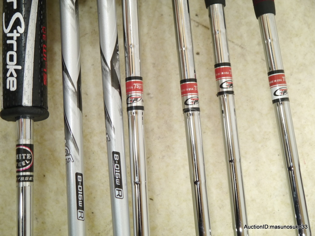 14.ゴルフ クラブ セット男性用メンズ/パター以外ツアーステージTourStageバッグ オデッセイ/ドライバーJapanウッドGolfアイアンSetパター_8