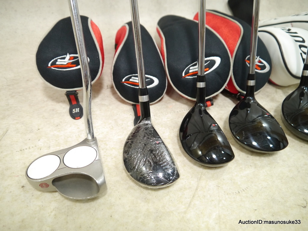14.ゴルフ クラブ セット男性用メンズ/パター以外ツアーステージTourStageバッグ オデッセイ/ドライバーJapanウッドGolfアイアンSetパター_9
