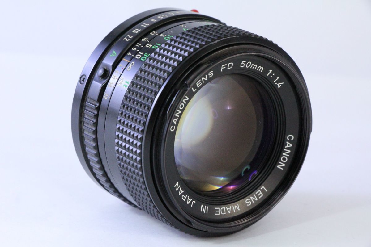 Canon キャノン New FD 50mm f1.4 単焦点 レンズ Canon キヤノン