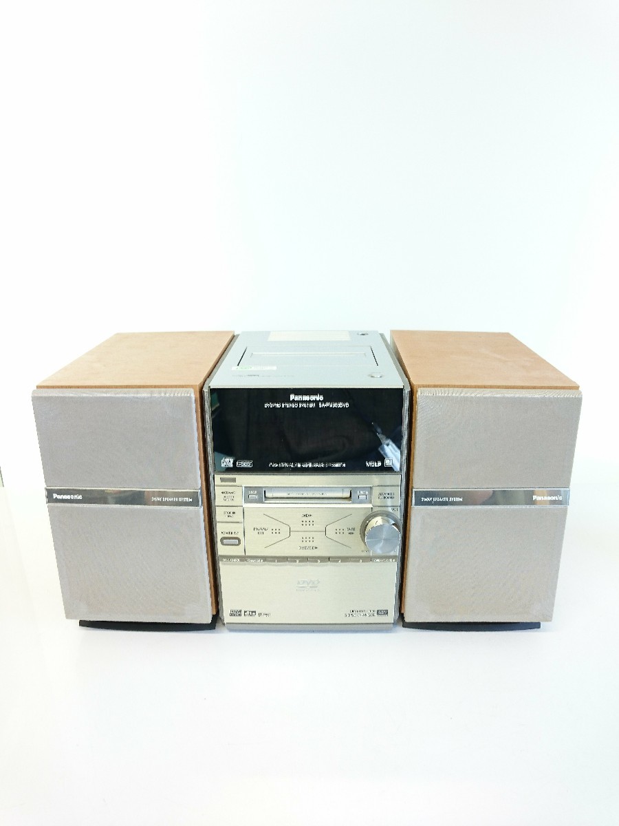 Panasonic◇ミニコンポ/SA-PM900DVD/2004/Panasonic/リモコン付