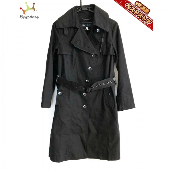 アルマーニジーンズ ARMANIJEANS サイズUSA2 S - 黒 レディース 長袖  