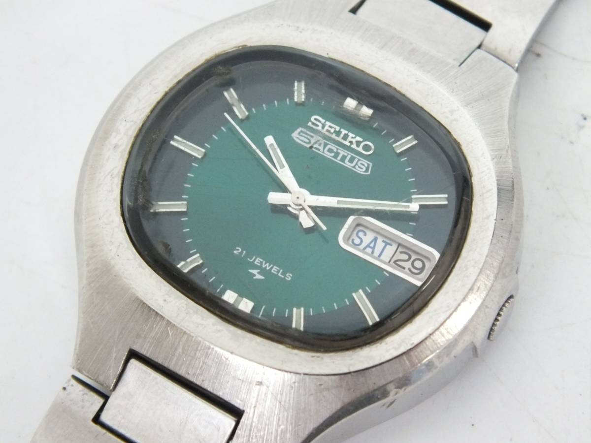 SEIKO セイコー 腕時計 アナログ 自動巻き 5ACTUS 7019-5010 中古品 