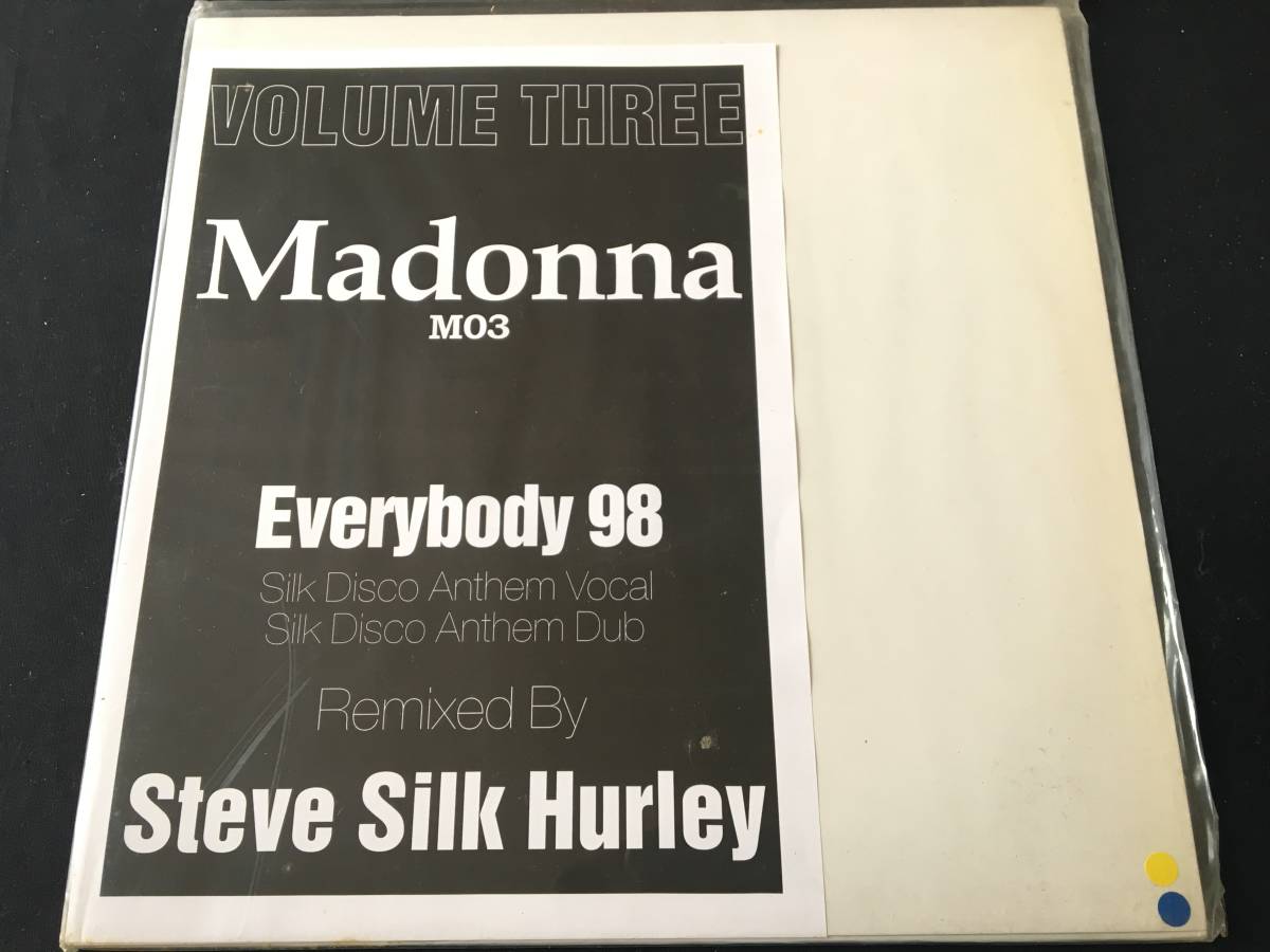 Everybody Madonna 0 years Corporation ☆Madonna / Everybody 98 