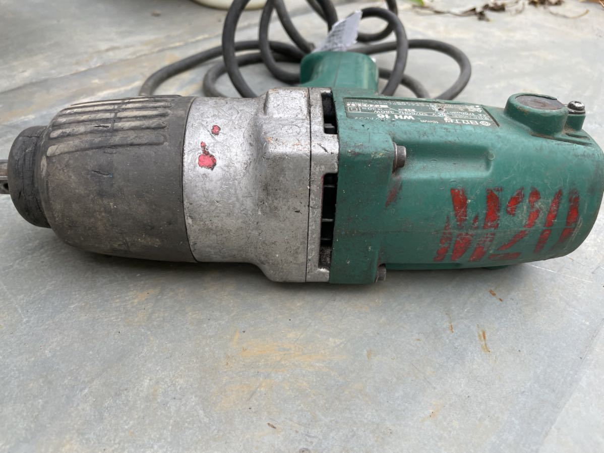 日立工機 電動工具 HITACHI WH16 100V_4