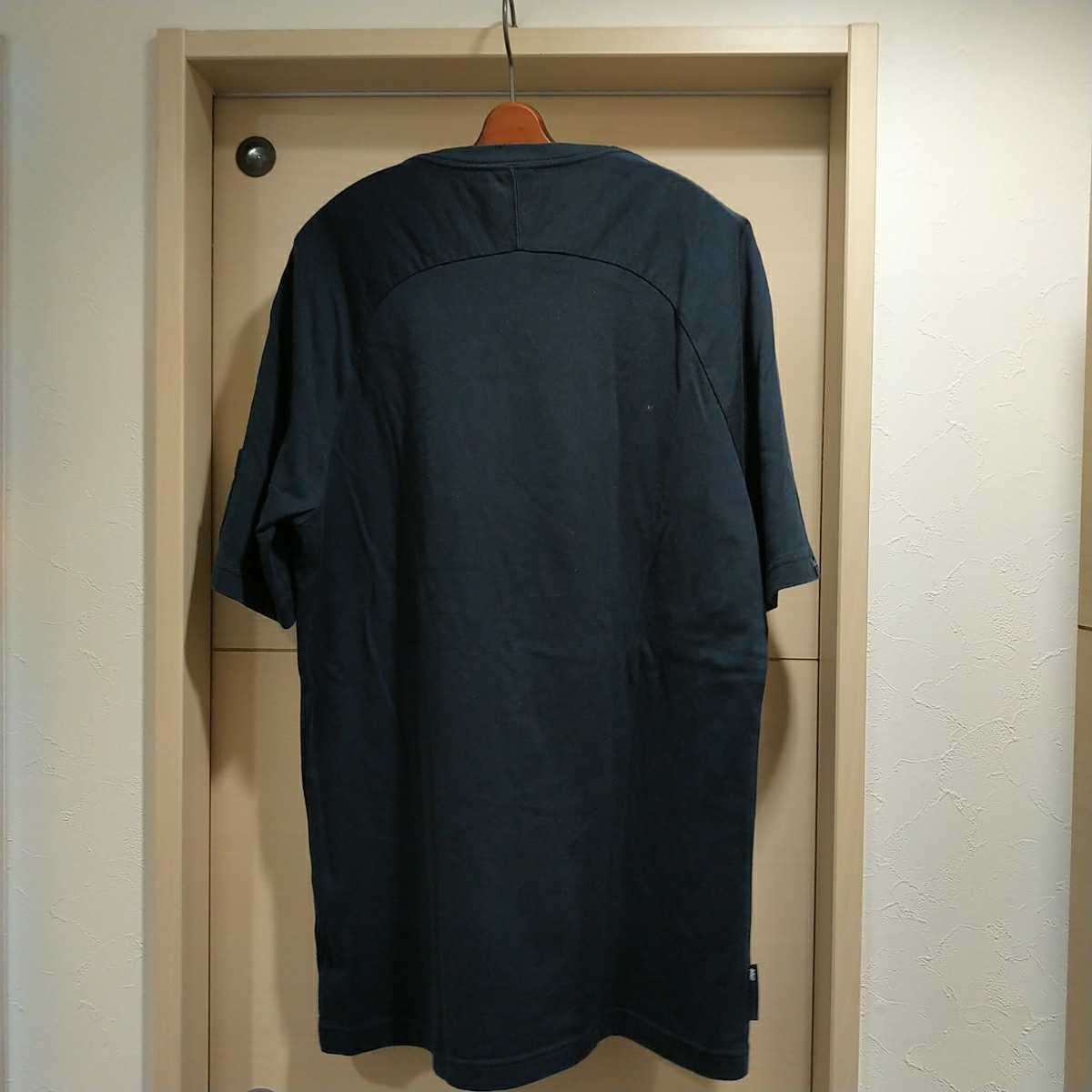ループウィラー スイスコットン Tシャツ LOOPWHEELER L ネイビー(L 