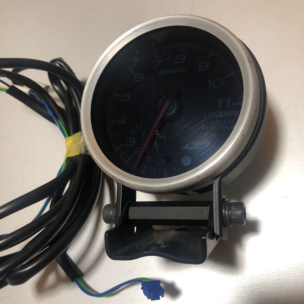 Defi デフィ Meter ADVANCE BF アドバンス　　Φ80タコメーター 11000RPM ホワイトイルミ