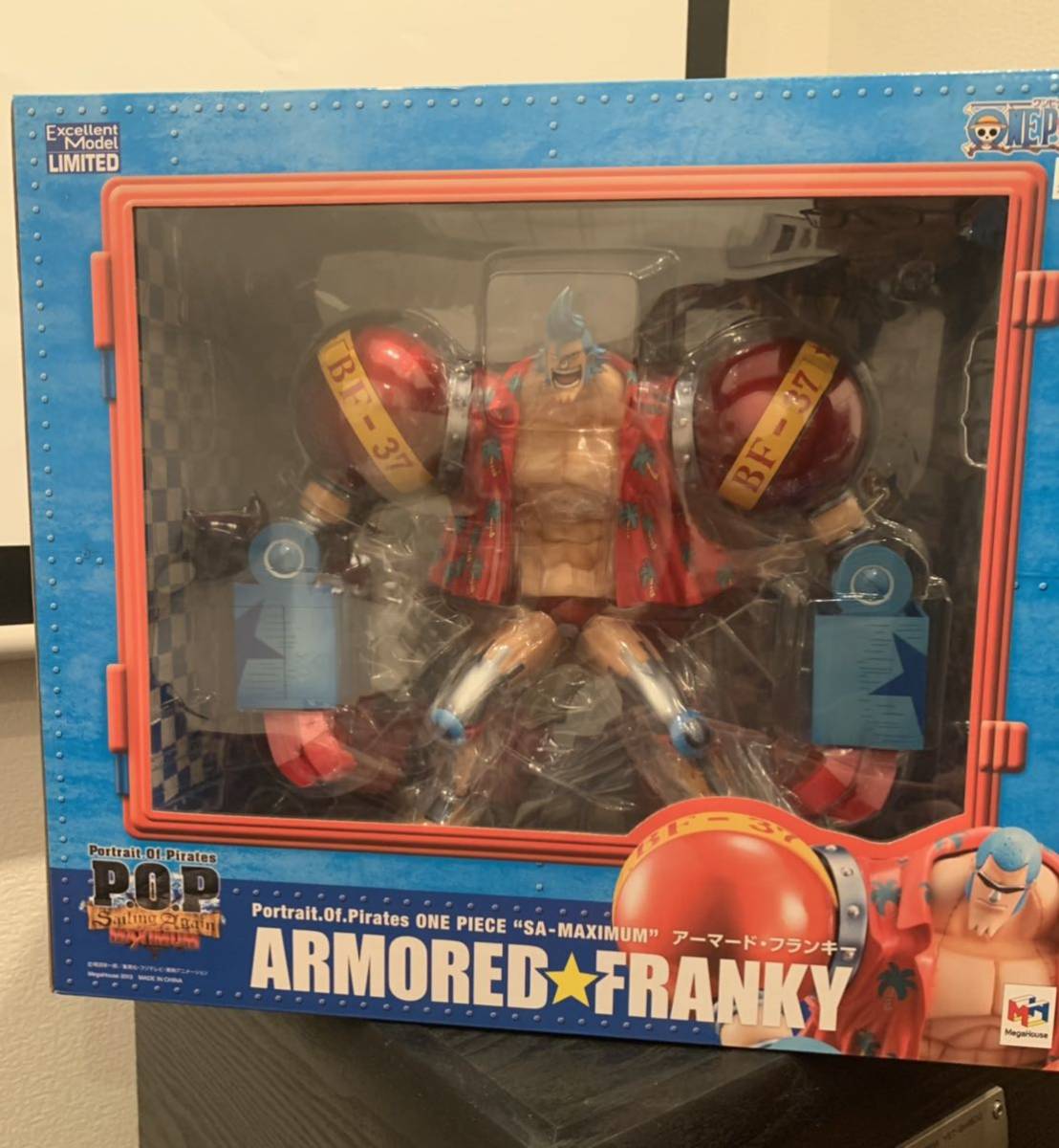 新品未開封 ONE PIECE P.O.P Portrait.Of.Pirates POP SA‐MAXIMUM アーマード・フランキー 初版 メガハウス 国内正規品