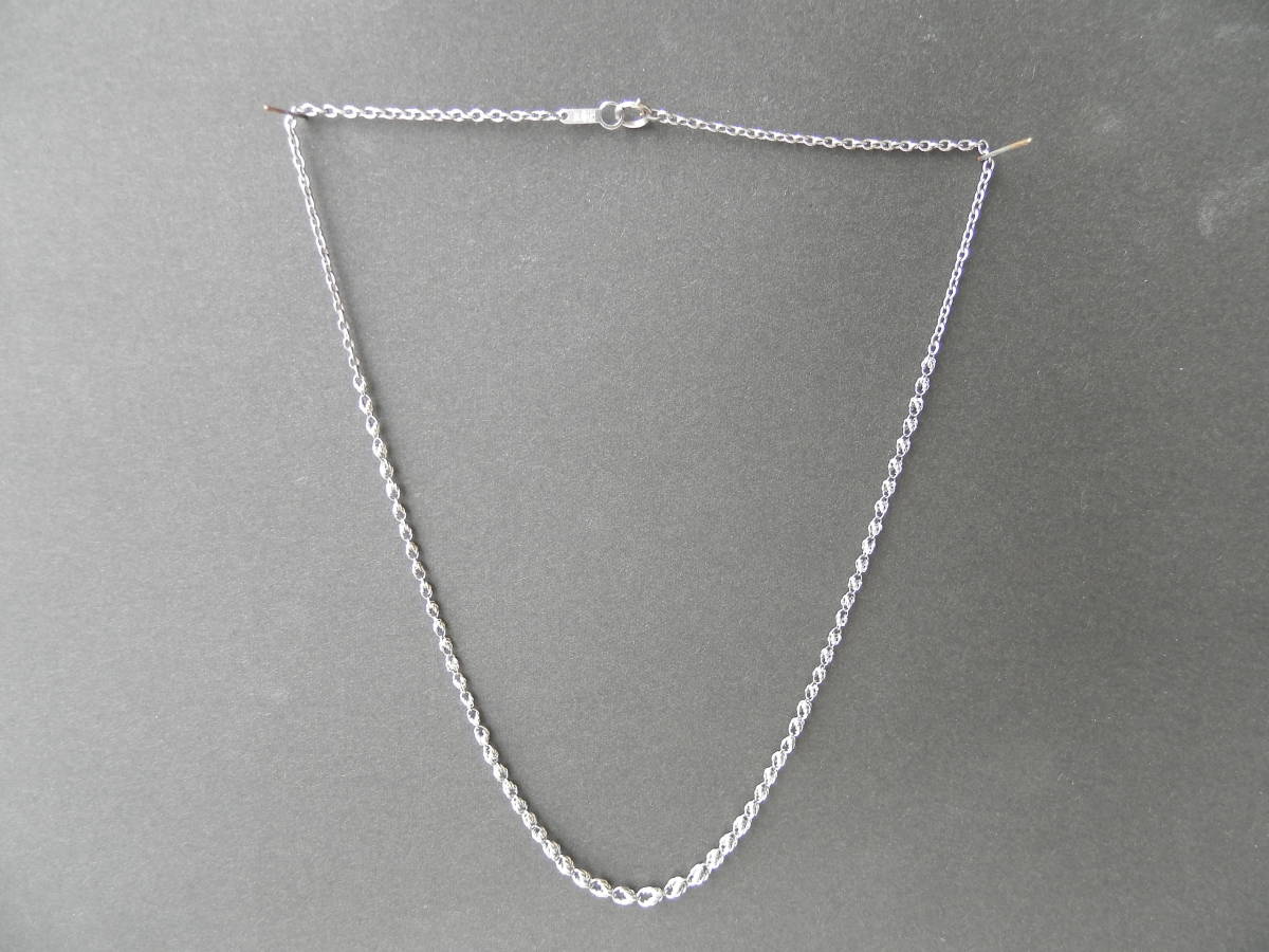 Pt900 　 デザインネックレス 　 5.36g 　 41cm 
