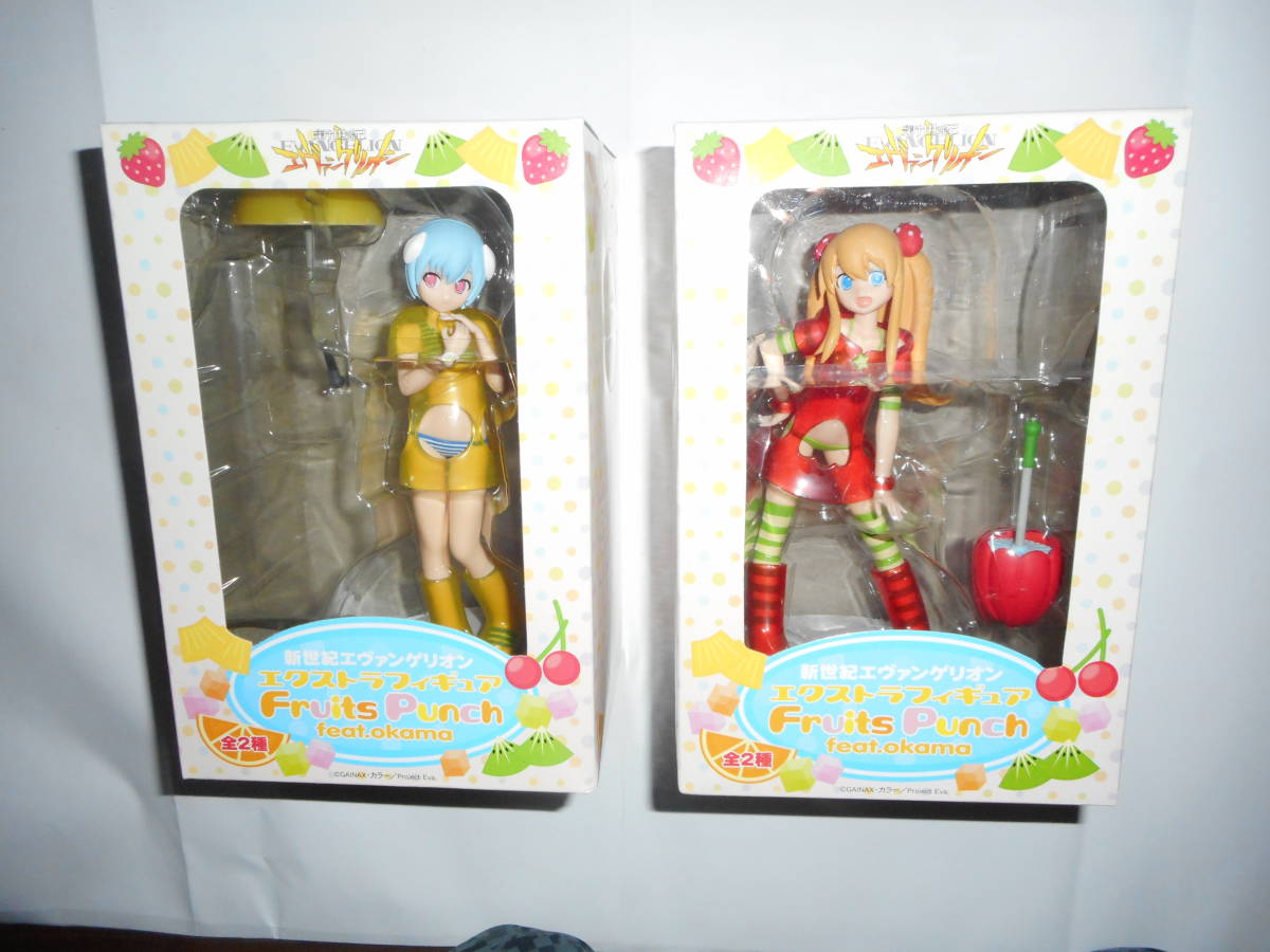 全2種set エヴァンゲリオン エクストラフィギュア Fruits Punch レイ 