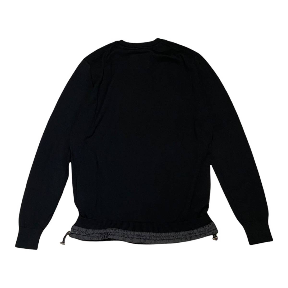 38-70）17ss SACAI / LACOSTE サマーニット ブラック メンズ3 サカイ 