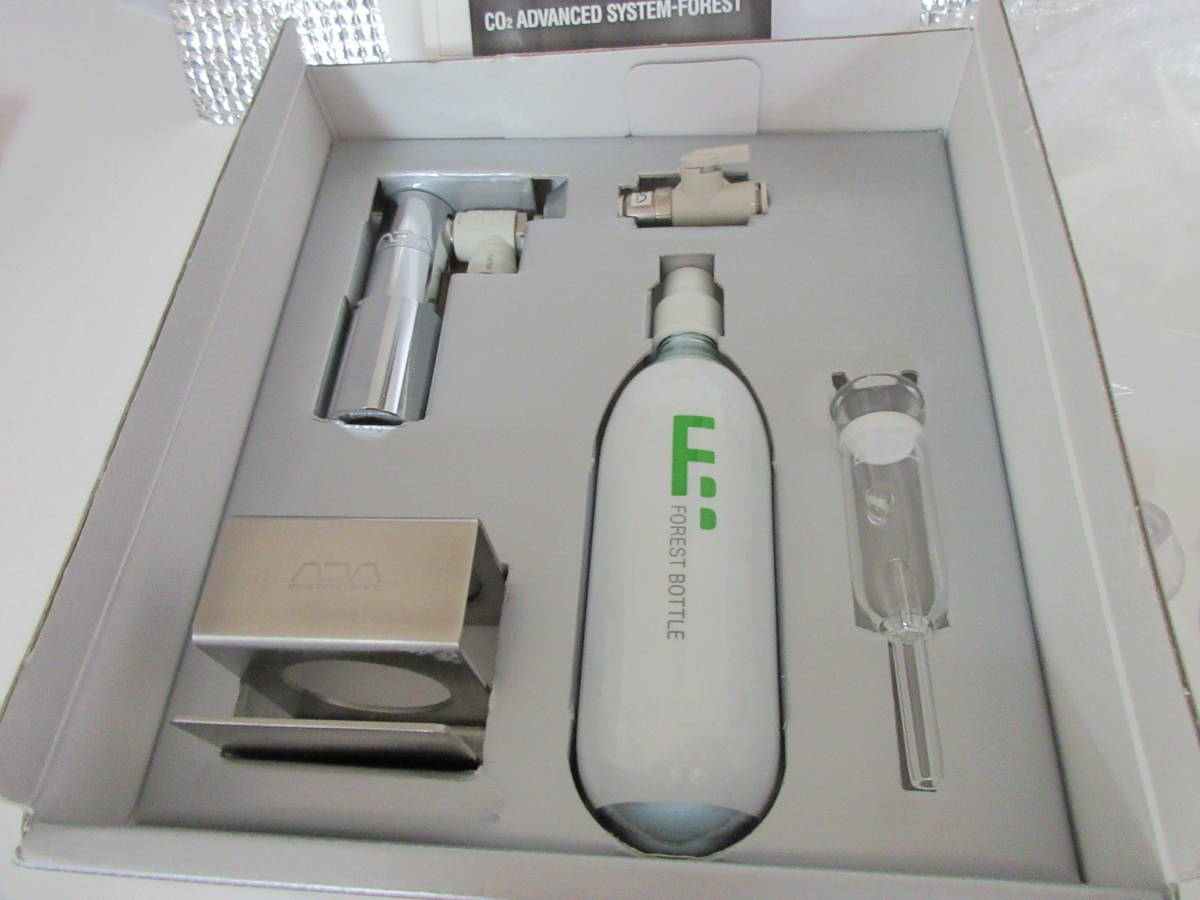ADA CO2アドバンスドシステムフォレスト、EL-バルブ、クリアスタンド